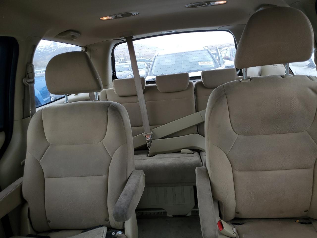 2009 Honda Odyssey VIN 5FNRL38429B004637 Copart auction photo, rear end damage thumbnail 10