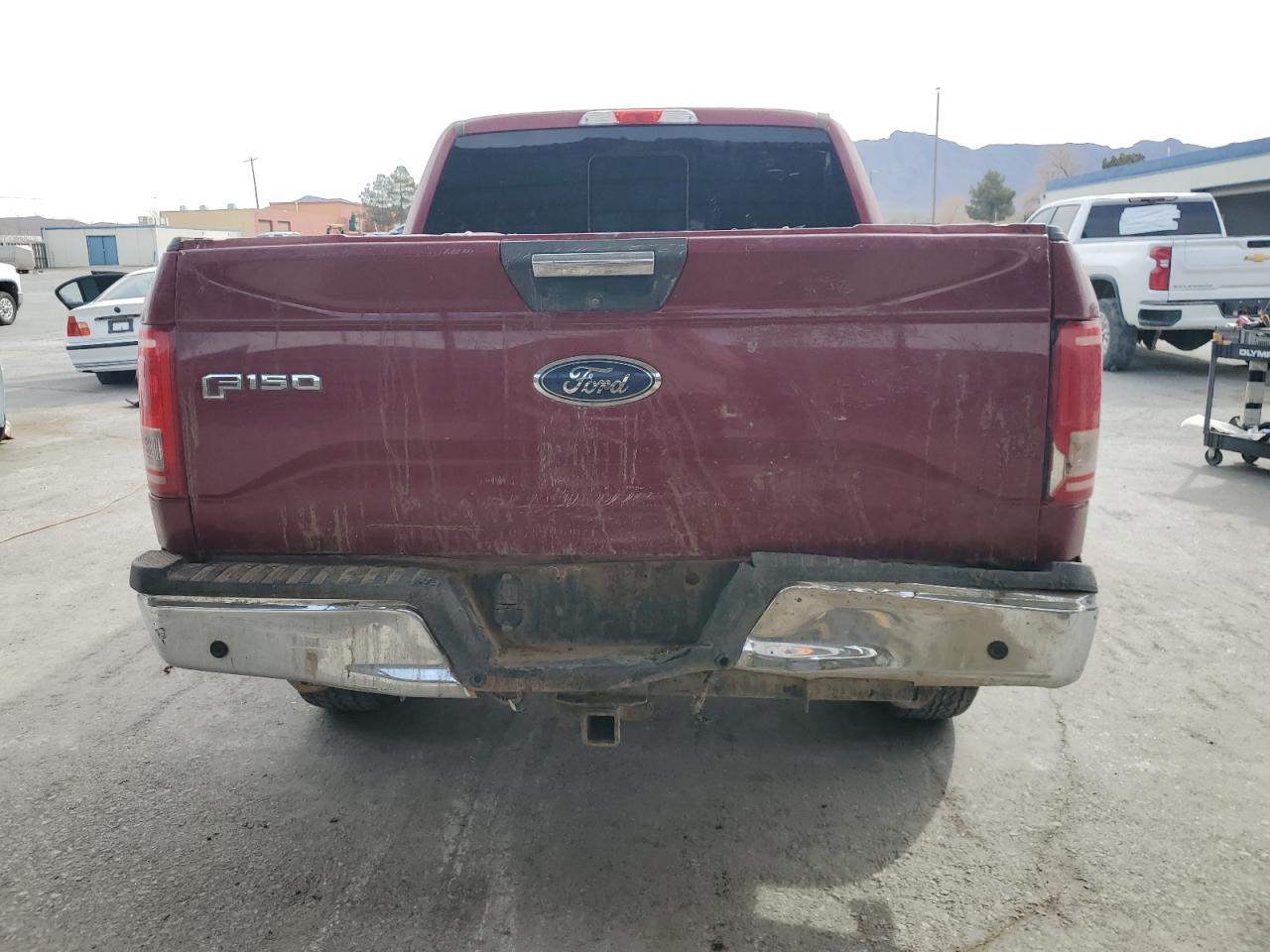 2016 Ford F-150 VIN 1FTEW1EGXGKE44890 Copart auction photo, front end / rear end damage thumbnail 6
