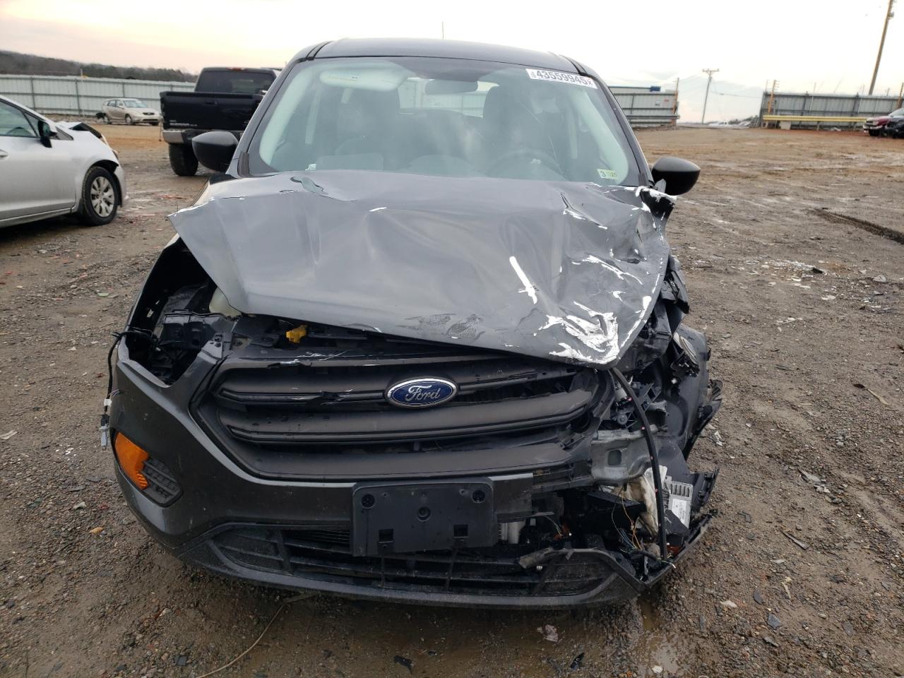 2019 Ford Escape VIN 1FMCU0F72KUC19880 Copart auction photo, front end / side damage thumbnail 5