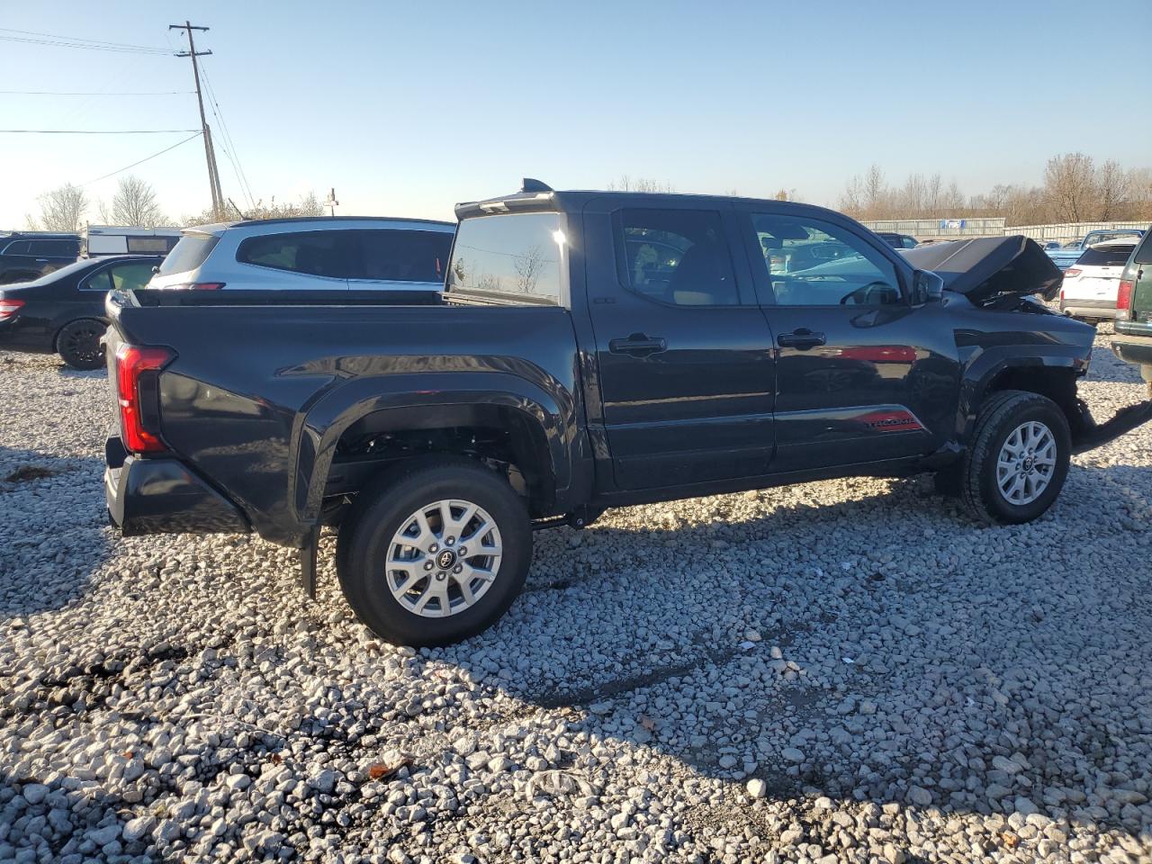 2024 Toyota Tacoma VIN 3TMLB5JN6RM058039 Copart auction photo, front end damage thumbnail 3