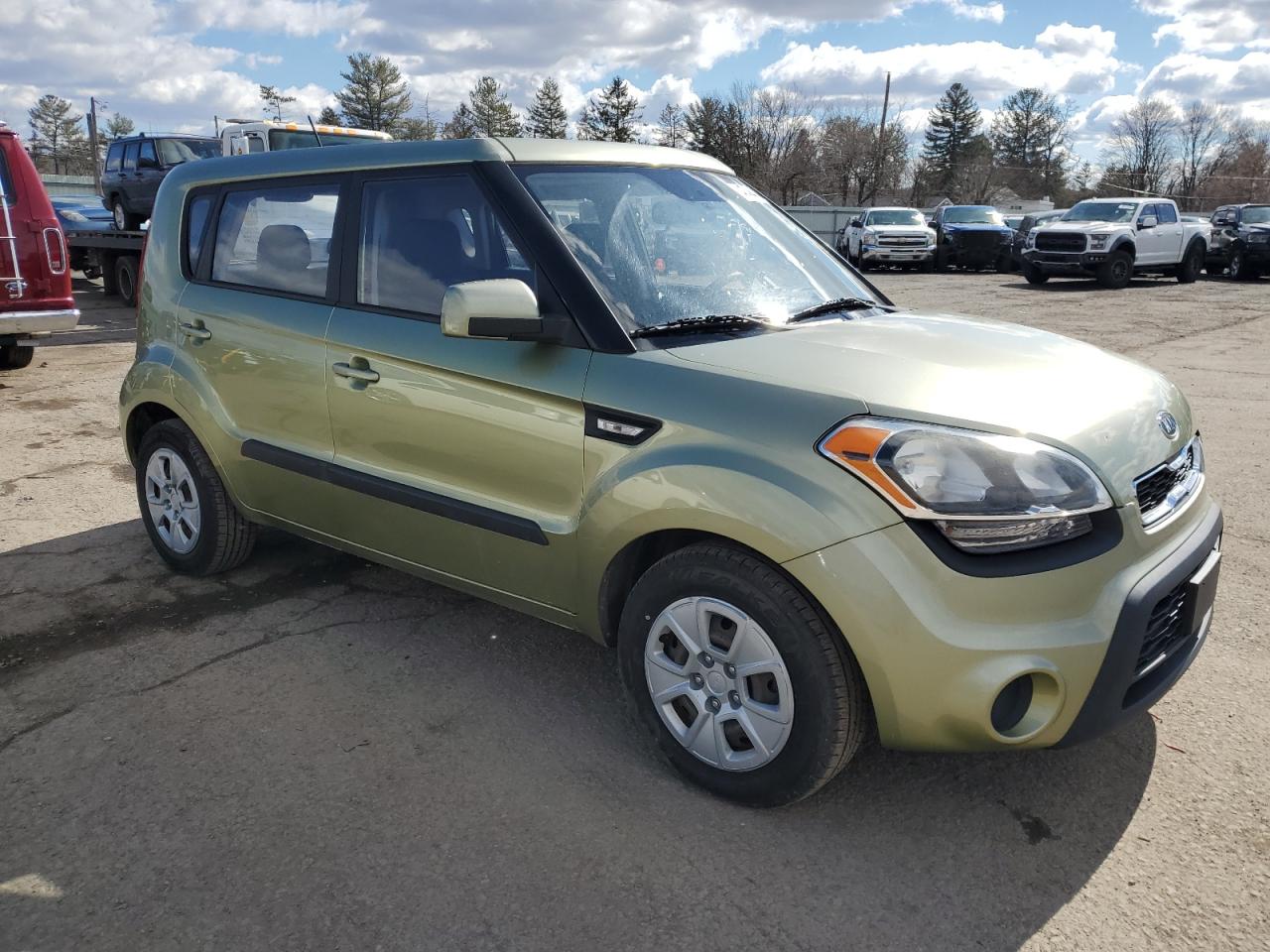 2012 KIA Soul VIN KNDJT2A59C7434866 Copart auction photo, minor dent/scratches damage thumbnail 4
