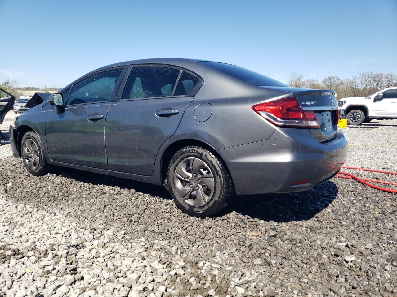 2013 Honda Civic VIN 19XFB2F53DE012871 Copart auction photo, front end damage thumbnail 2