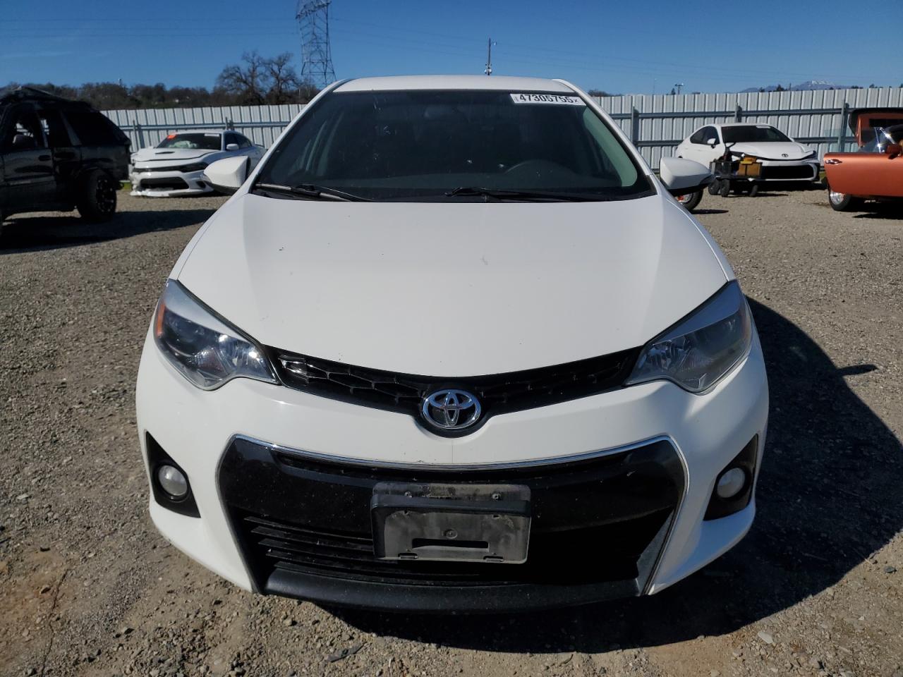 2014 Toyota Corolla VIN 5YFBURHE1EP156451 Copart auction photo, mechanical damage thumbnail 5