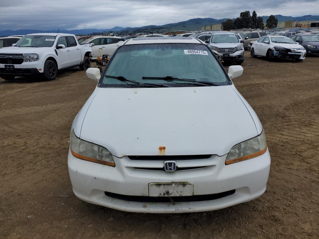2000 Honda Accord VIN 1HGCG6675YA067863 Copart auction photo, front end / side damage thumbnail 5