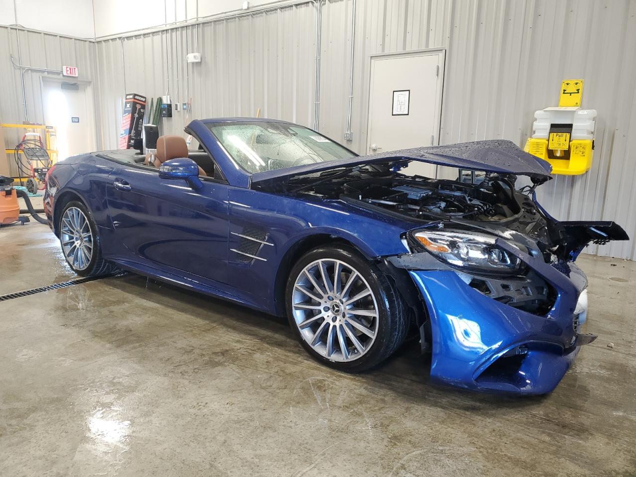 2017 Mercedes-Benz SL-klasse VIN WDDJK6GA9HF049986 Copart auction photo, front end damage thumbnail 4