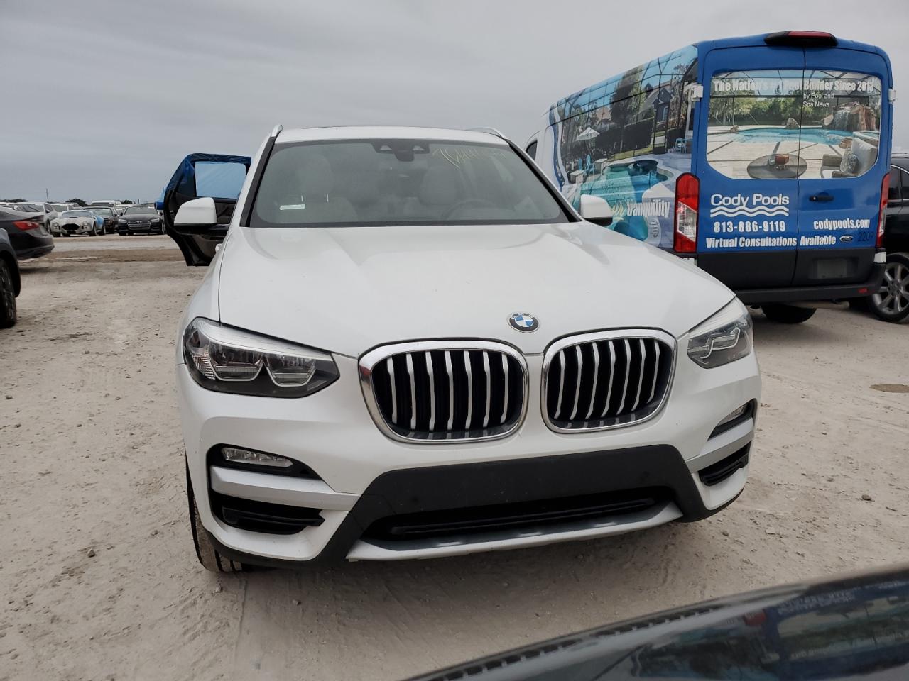 2018 BMW X3 VIN 5UXTR9C50JLD62507 Copart auction photo, water/flood damage thumbnail 5