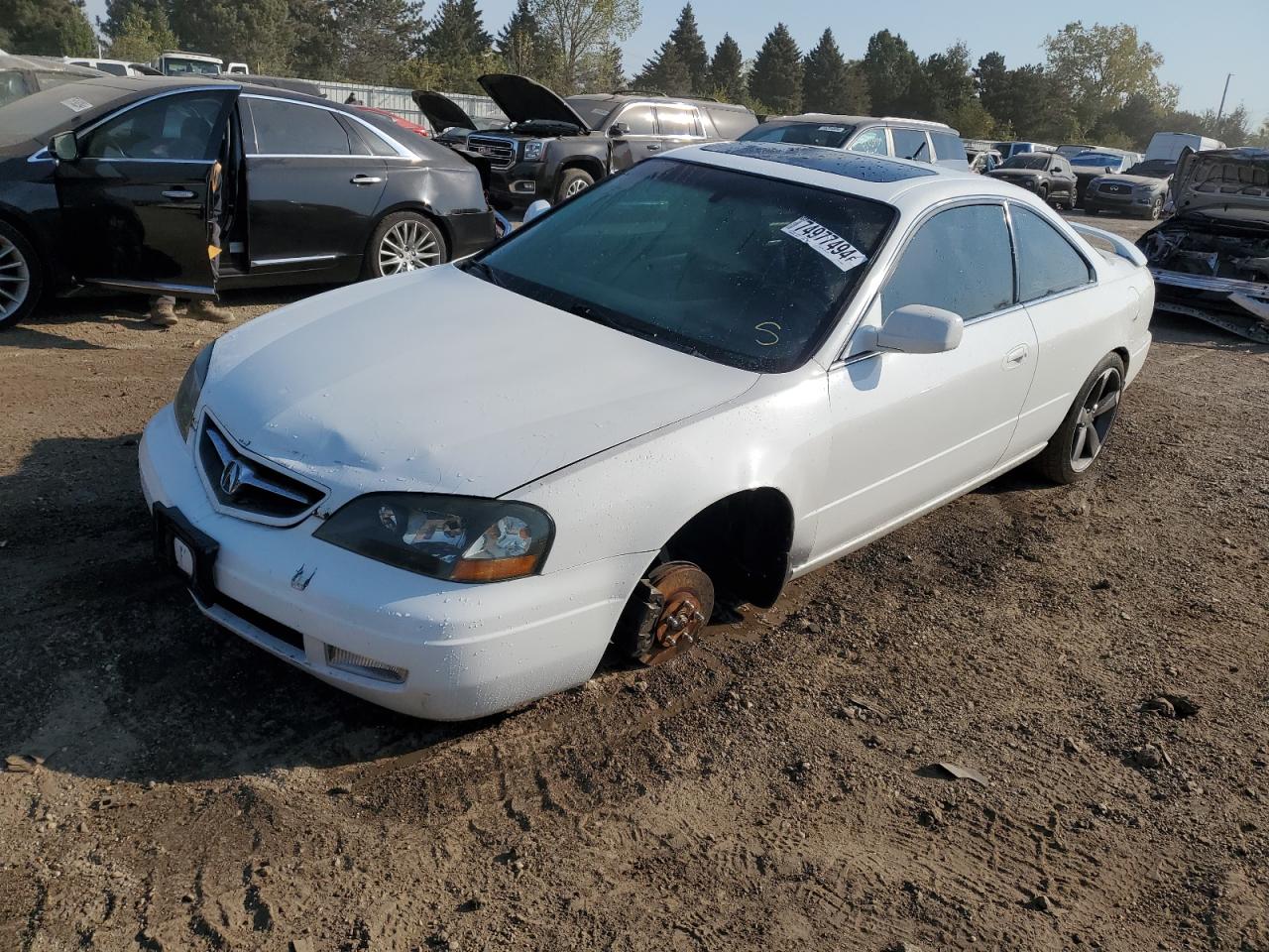 2003 Acura CL VIN 19UYA42773A003303 - Copart auction photo