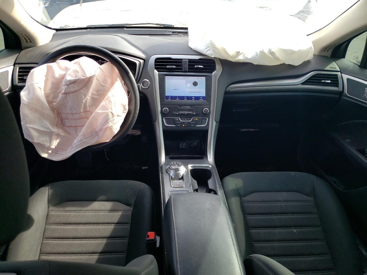 2020 Ford Fusion VIN 3FA6P0HD2LR107235 Copart auction photo, front end damage thumbnail 8