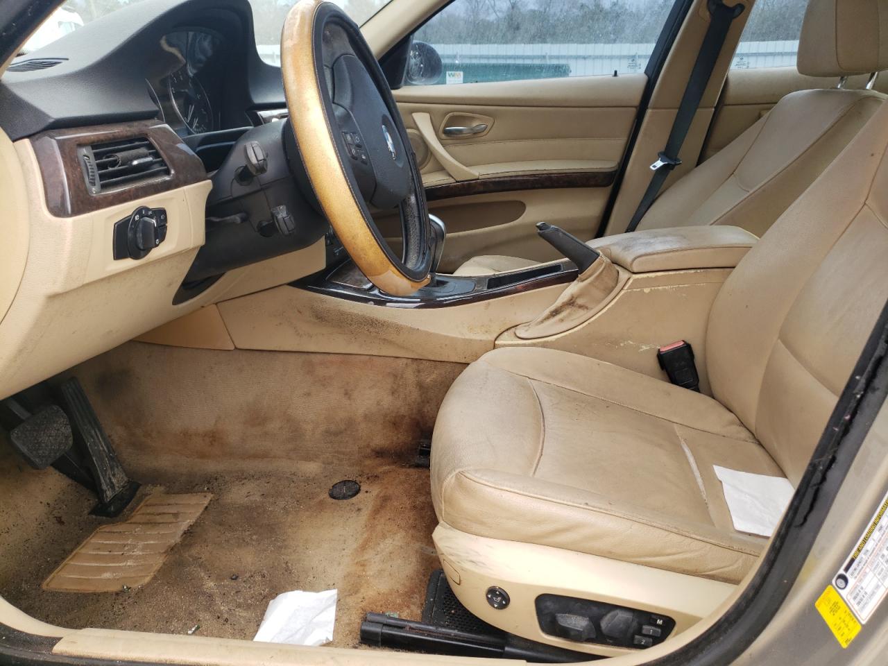 2007 BMW 3er VIN WBAVA33587PV67860 Copart auction photo, water/flood / front end damage thumbnail 7