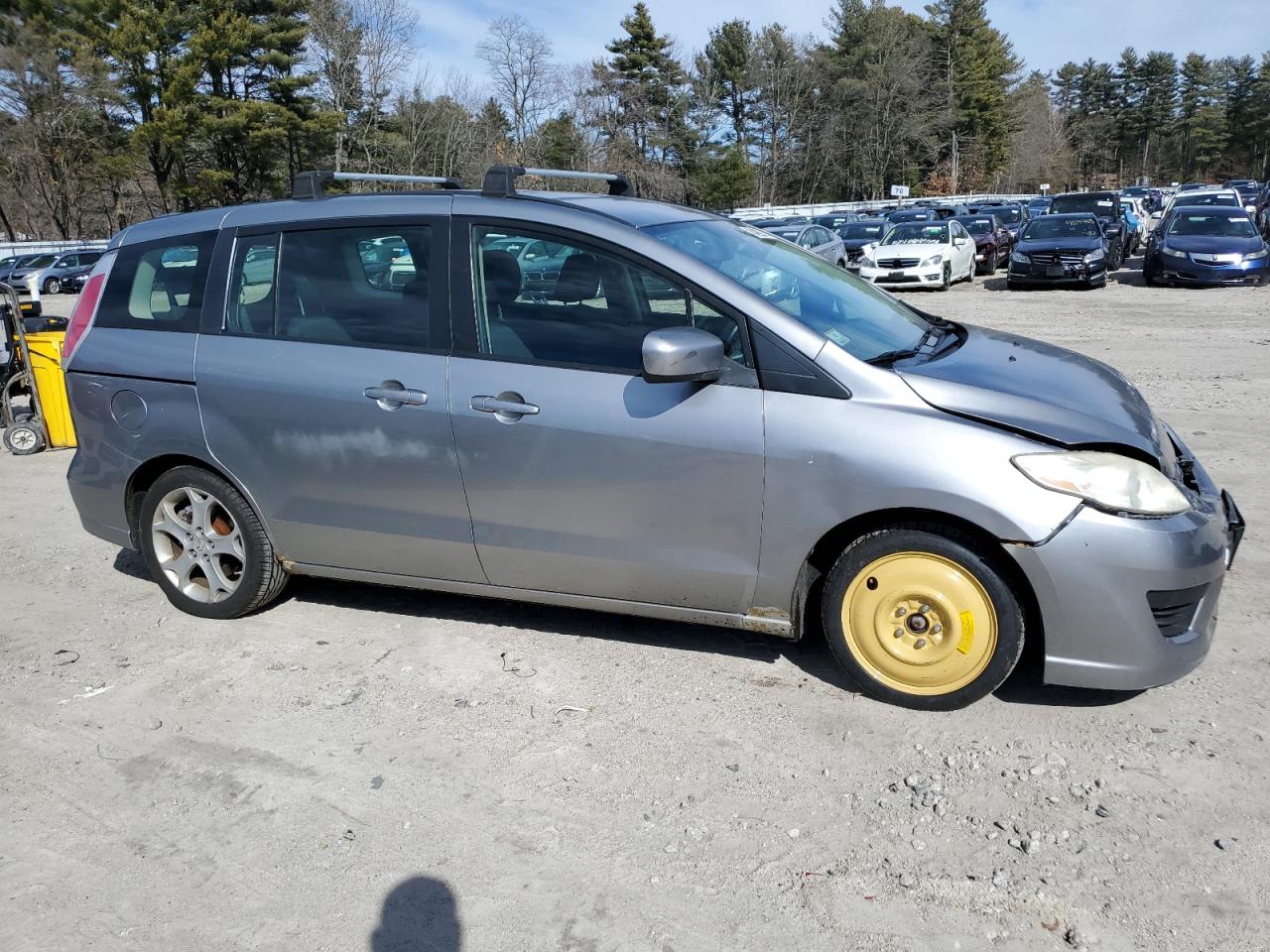2010 Mazda 5 VIN JM1CR2WL7A0387258 Copart auction photo, front end damage thumbnail 4