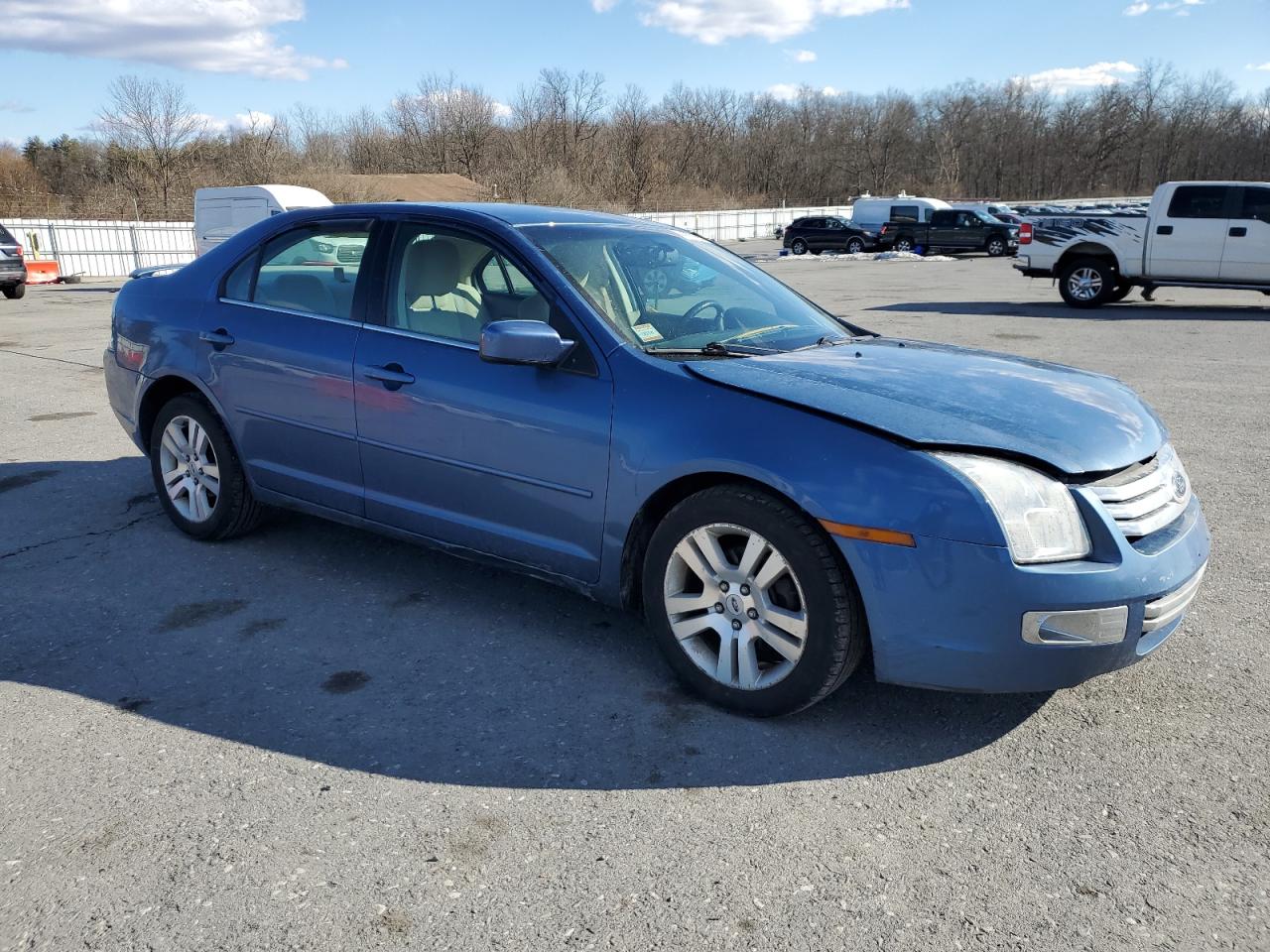 2009 Ford Fusion VIN 3FAHP08Z99R138351 Copart auction photo, rear end / front end damage thumbnail 4