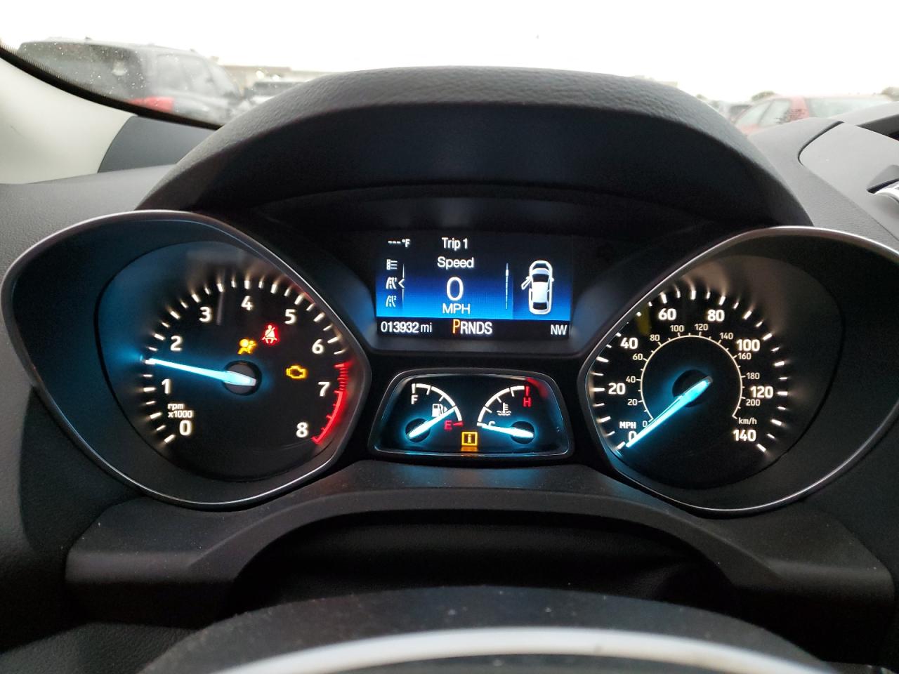 2018 Ford Escape VIN 1FMCU9GDXJUD38087 Copart auction photo, front end / side damage thumbnail 9