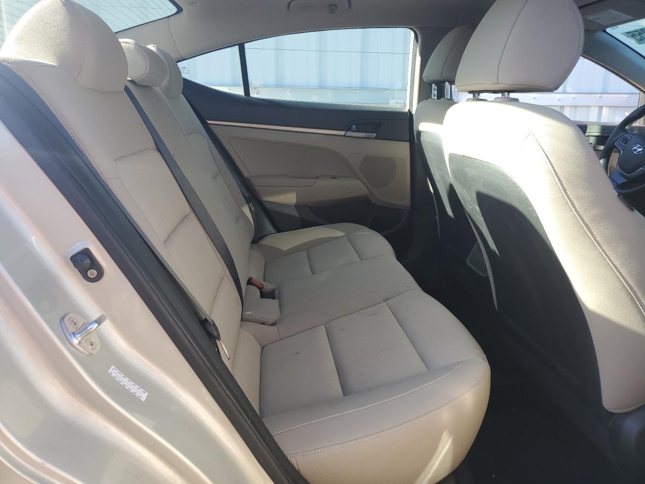 2017 Hyundai Elantra VIN KMHD74LF2HU362772 Copart auction photo, vandalism / side damage thumbnail 10