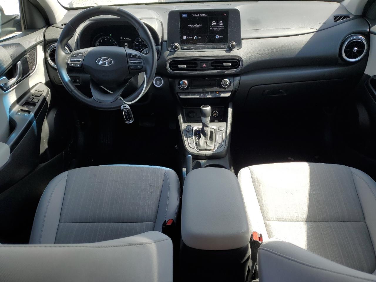 2022 Hyundai Kona VIN KM8K32AB5NU915627 Copart auction photo, front end damage thumbnail 8