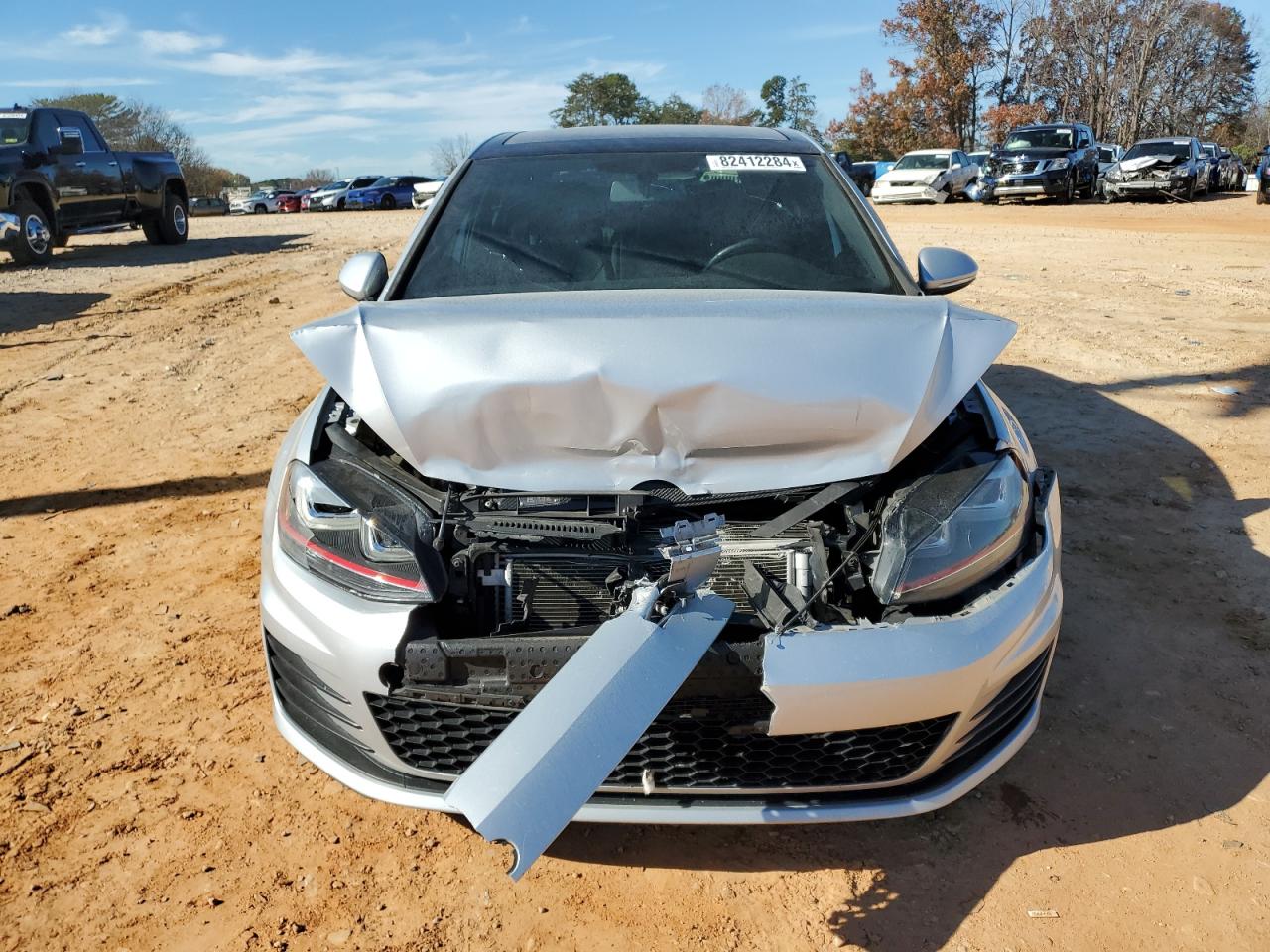 2016 Volkswagen GTI VIN 3VW447AU4GM061629 Copart auction photo, front end / rear end damage thumbnail 5