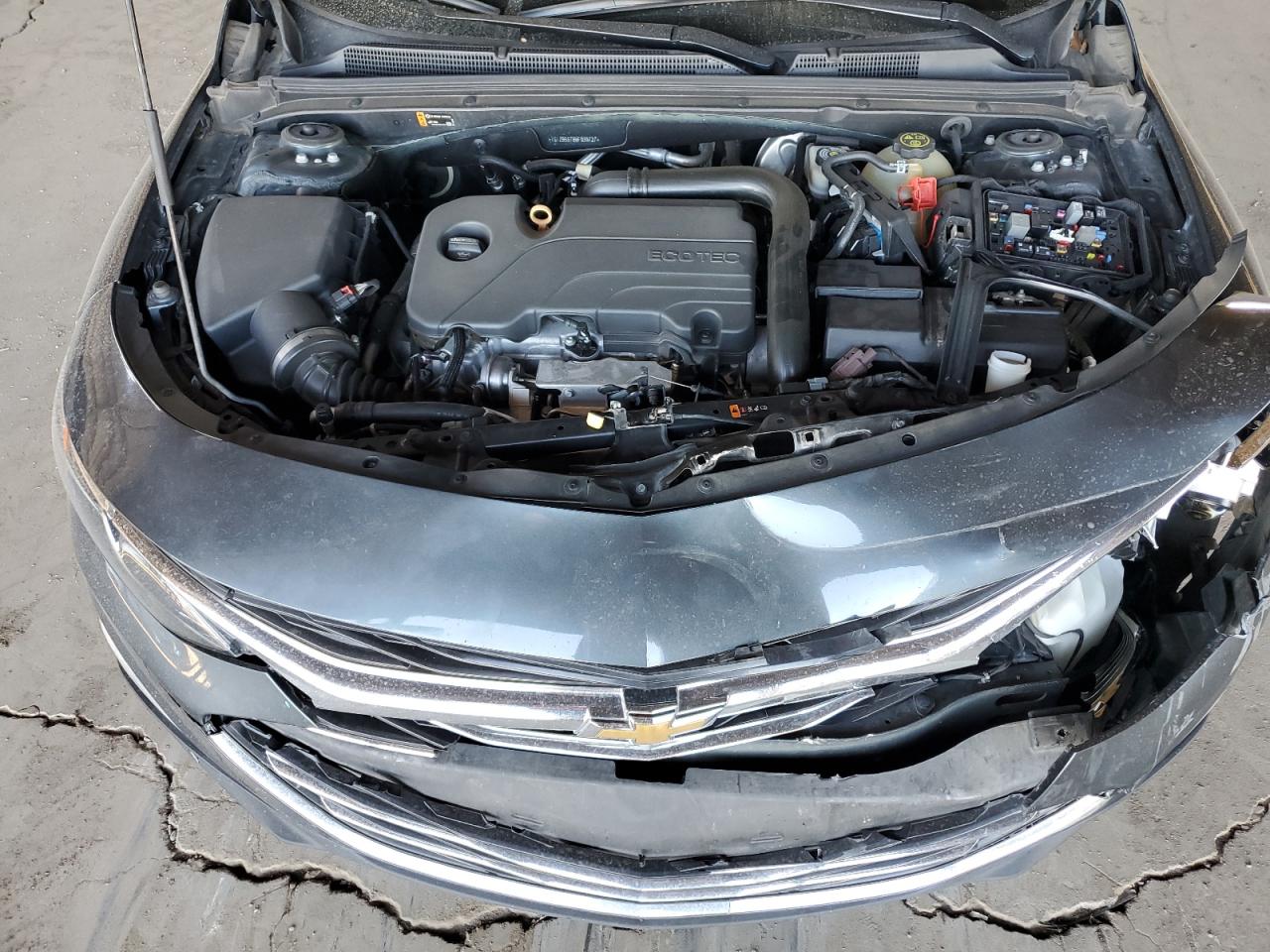 2021 Chevrolet Malibu VIN 1G1ZB5ST8MF039727 Copart auction photo, front end damage thumbnail 11