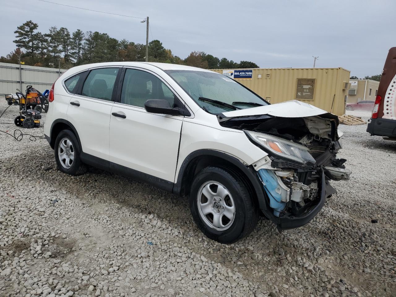 2016 Honda CR-V VIN 5J6RM3H31GL007098 Copart auction photo, front end / undercarriage damage thumbnail 4