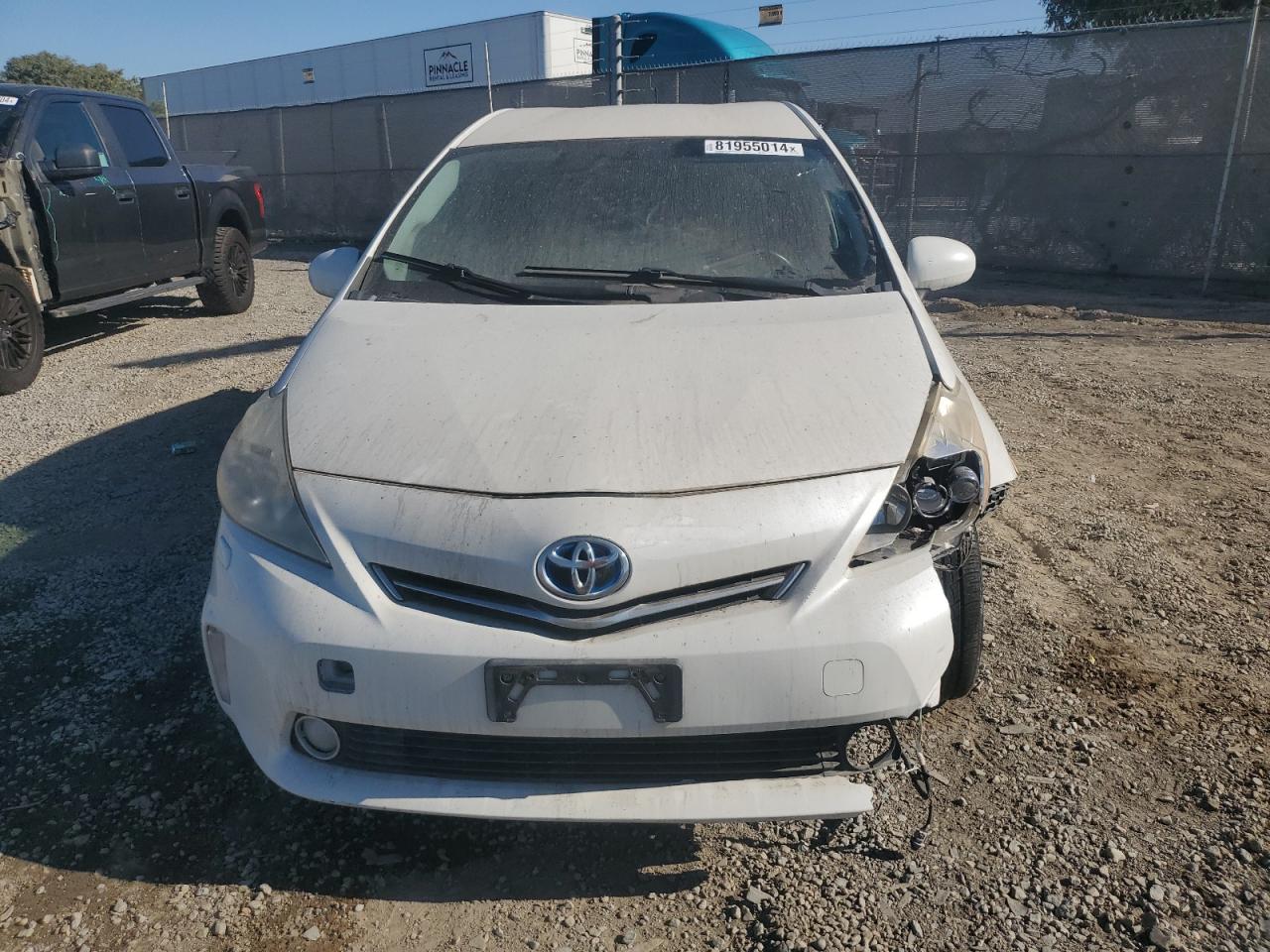 2013 Toyota Prius VIN JTDZN3EU6D3226246 Copart auction photo, front end damage thumbnail 5