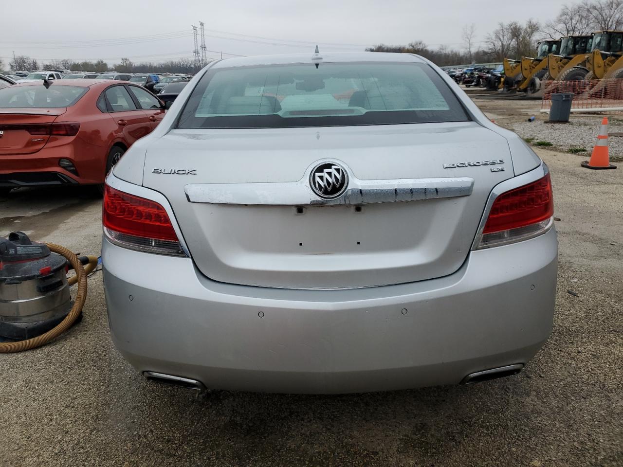 2011 Buick LaCrosse VIN 1G4GE5GD1BF313284 Copart auction photo, rear end / minor dent/scratches damage thumbnail 6