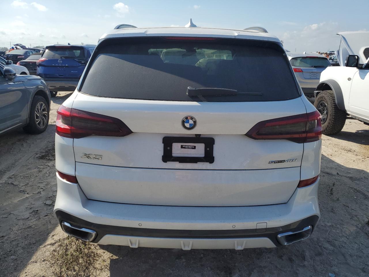 2023 BMW X5 VIN 5UXCR4C01P9S05305 Copart auction photo, front end damage thumbnail 6
