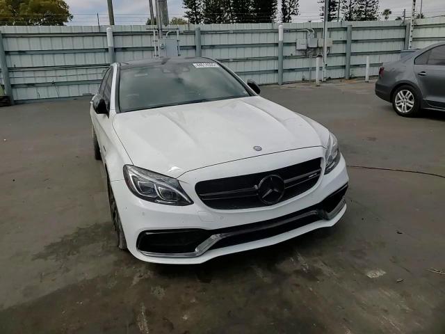 2016 Mercedes-Benz C-klasse VIN 55SWF8HB4GU116325 Copart auction photo, side / front end damage thumbnail 11