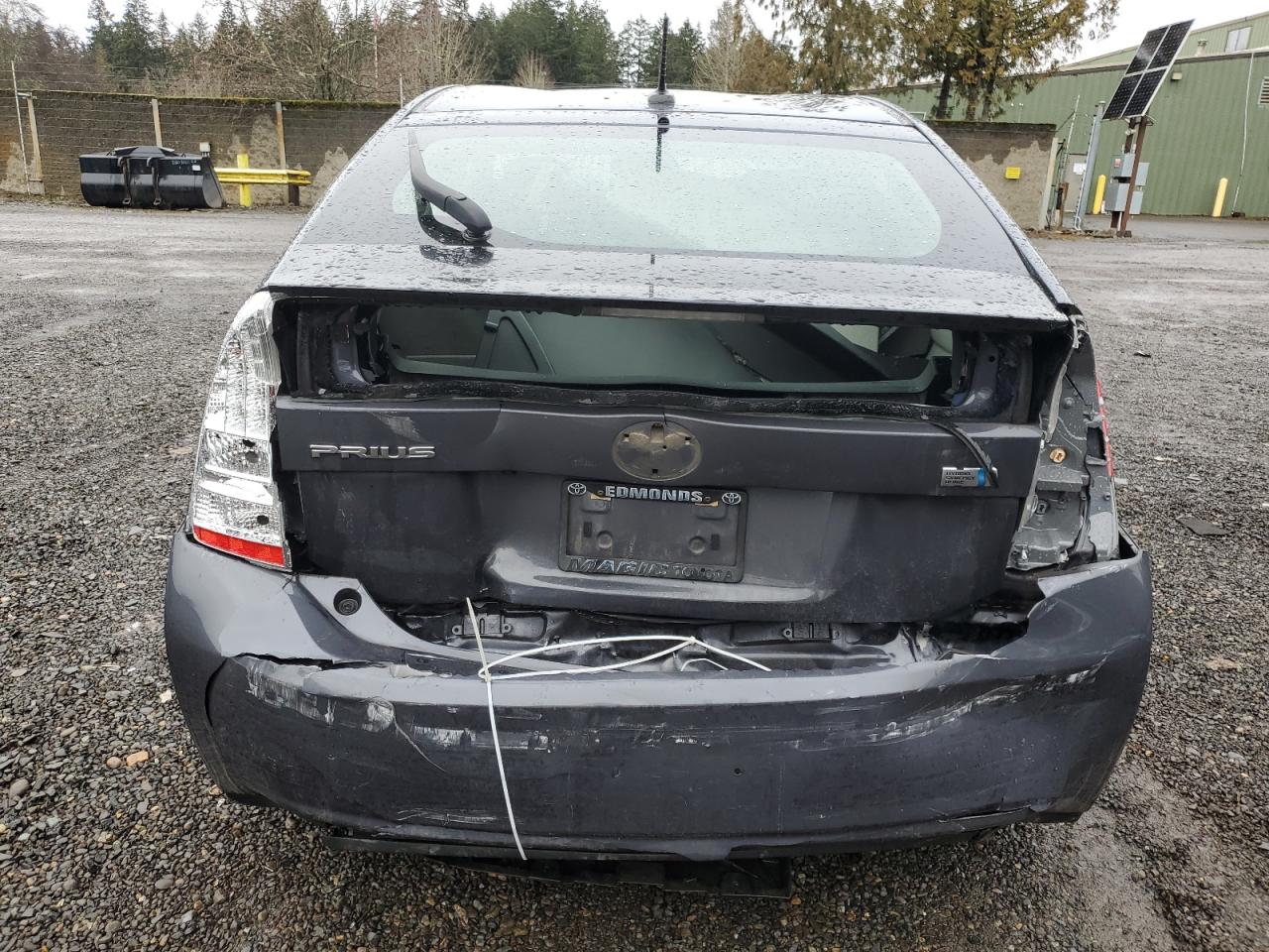 2010 Toyota Prius VIN JTDKN3DU0A1285576 Copart auction photo, rear end damage thumbnail 6