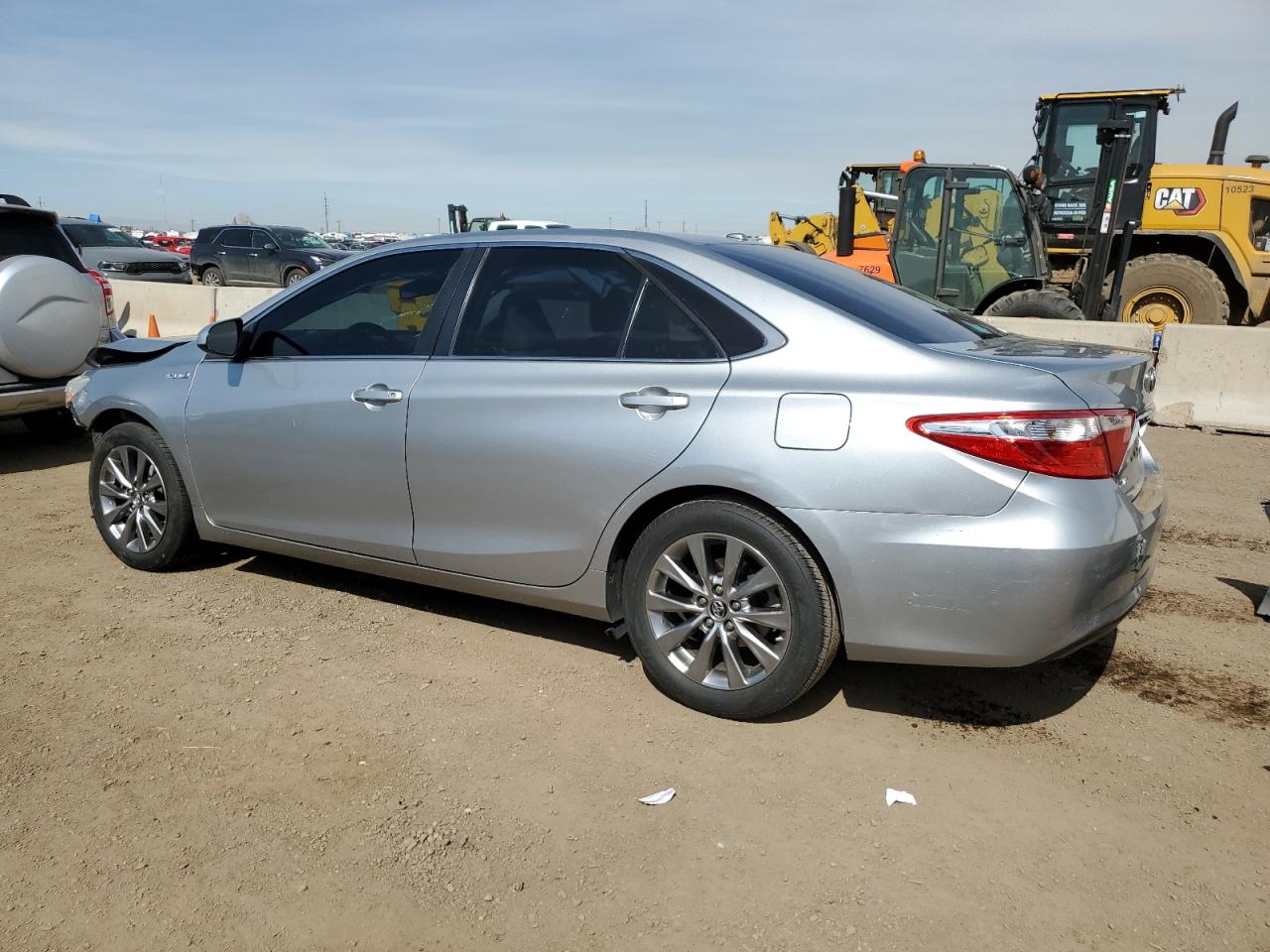 2015 Toyota Camry VIN 4T1BD1FK3FU162729 Copart auction photo, front end damage thumbnail 2
