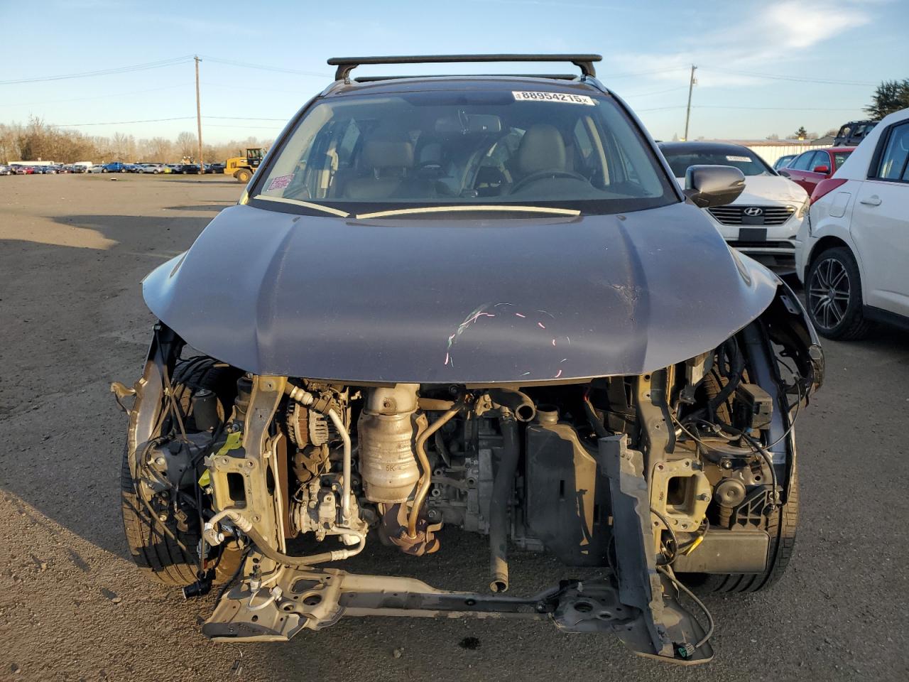 2016 Honda HR-V VIN 3CZRU6H79GM760946 Copart auction photo, front end damage thumbnail 5