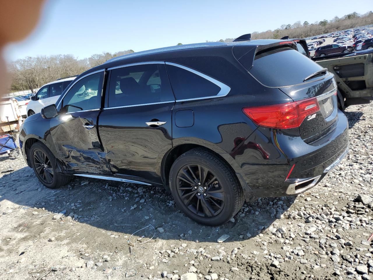 2019 Acura MDX VIN 5J8YD4H87KL007958 Copart auction photo, side damage thumbnail 2