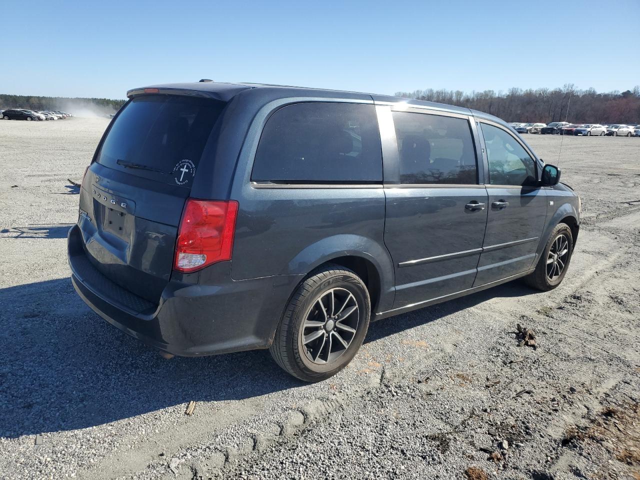 2014 Dodge Caravan VIN 2C4RDGBG1ER302389 Copart auction photo, front end damage thumbnail 3