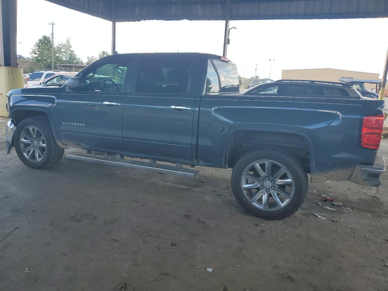 2018 Chevrolet Silverado VIN 3GCPCREC9JG147458 Copart auction photo, front end damage thumbnail 2