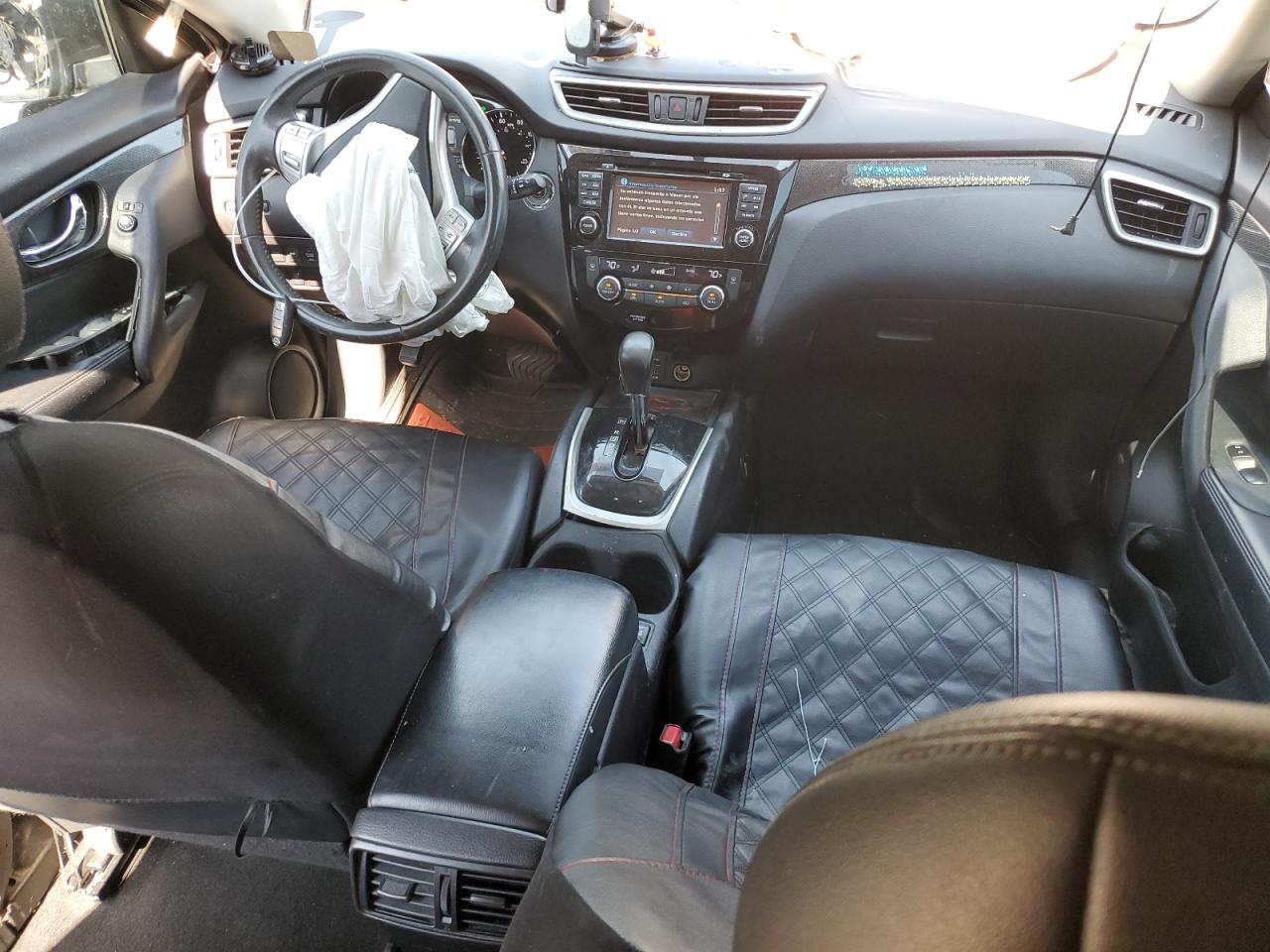 2016 Nissan Rogue VIN 5N1AT2MT2GC732761 Copart auction photo, front end / side damage thumbnail 8