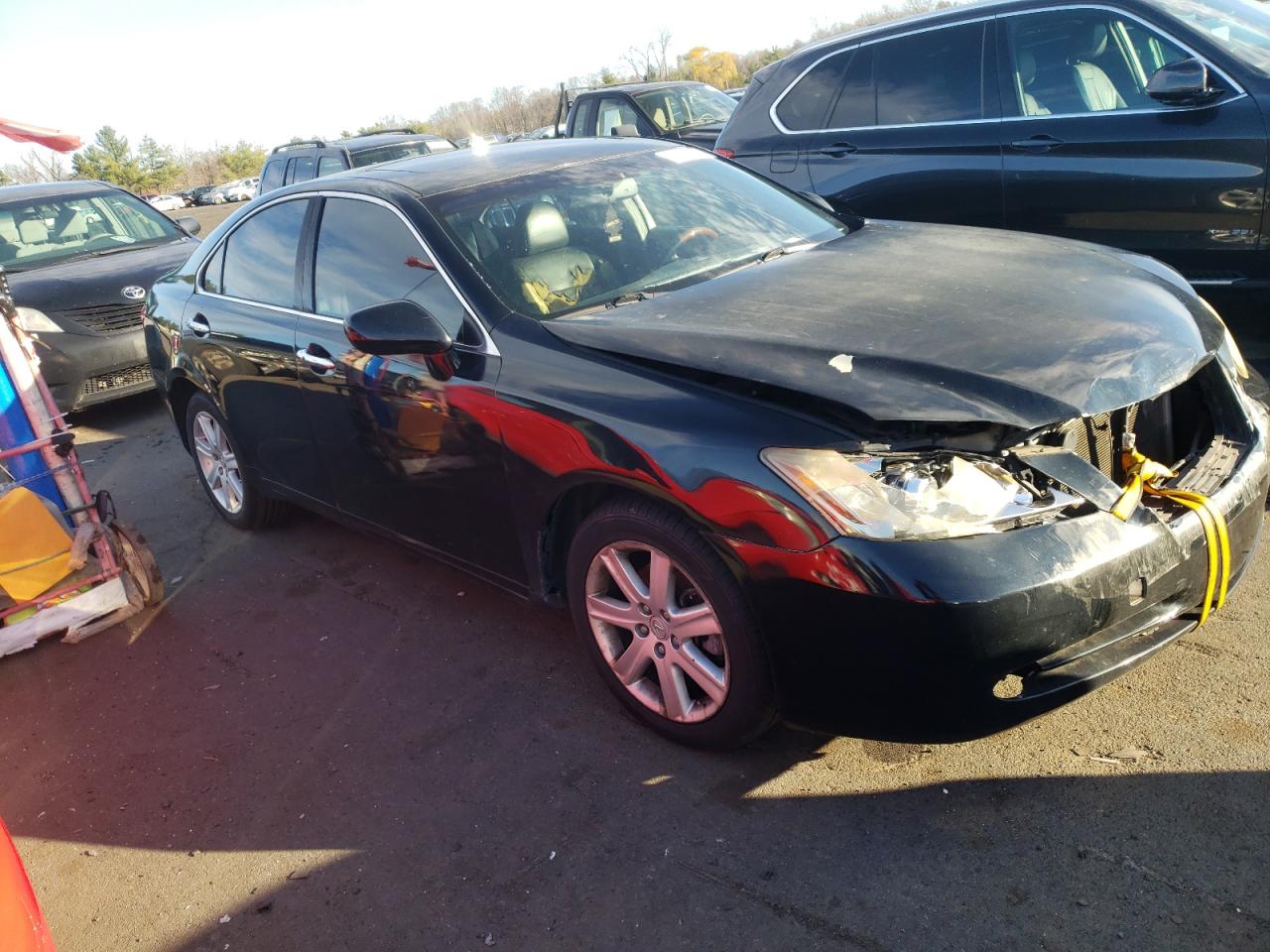 2008 Lexus ES VIN JTHBJ46G582211548 Copart auction photo, front end / minor dent/scratches damage thumbnail 4