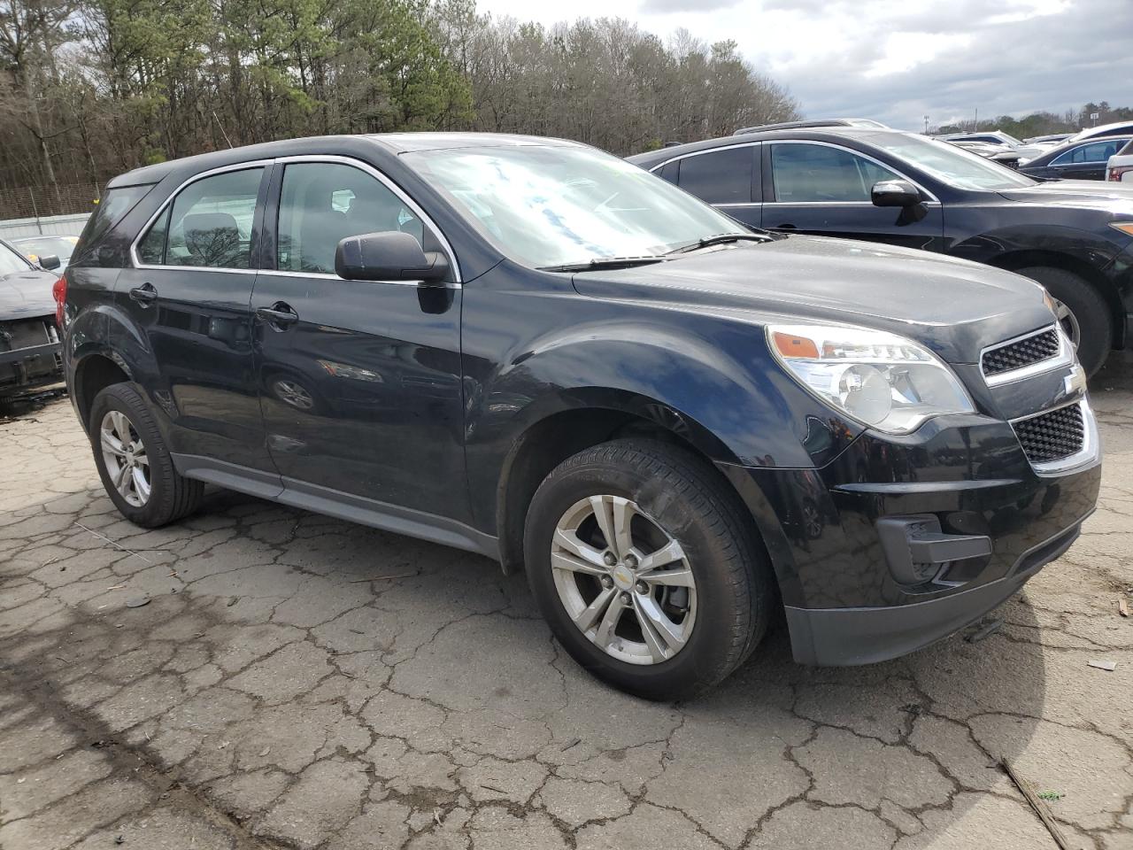 2011 Chevrolet Equinox VIN 2GNALBEC7B1309473 Copart auction photo, side damage thumbnail 4
