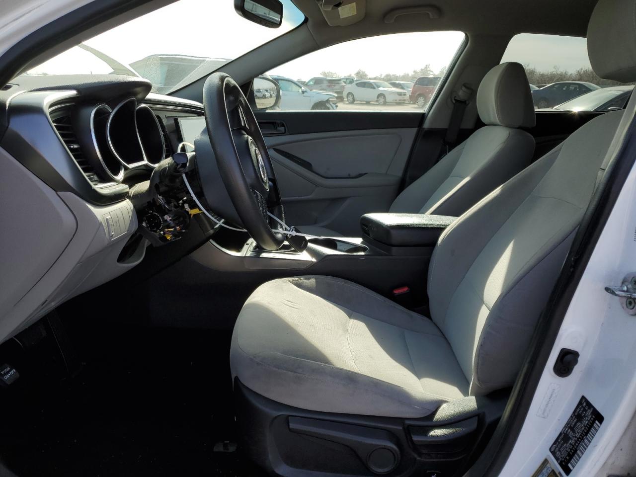 2014 KIA Optima VIN 5XXGM4A71EG312503 Copart auction photo, rear end / undercarriage damage thumbnail 7