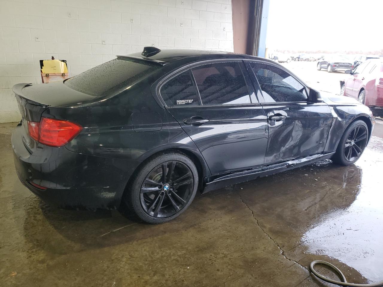 2013 BMW 3er VIN WBA3B3C52DF540949 Copart auction photo, side damage thumbnail 3