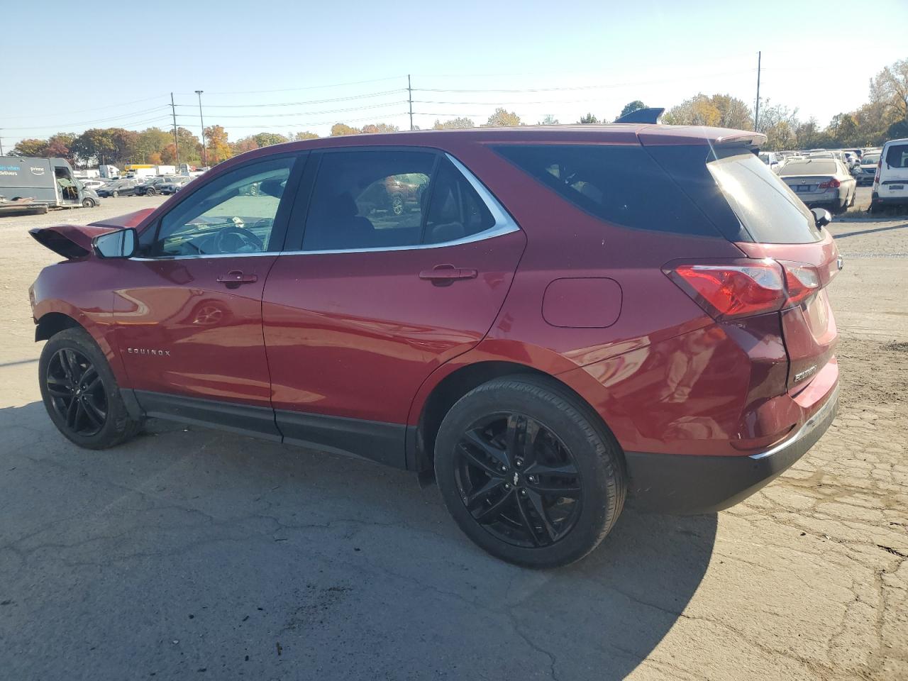 2020 Chevrolet Equinox VIN 2GNAXUEV3L6209098 Copart auction photo, front end damage thumbnail 2