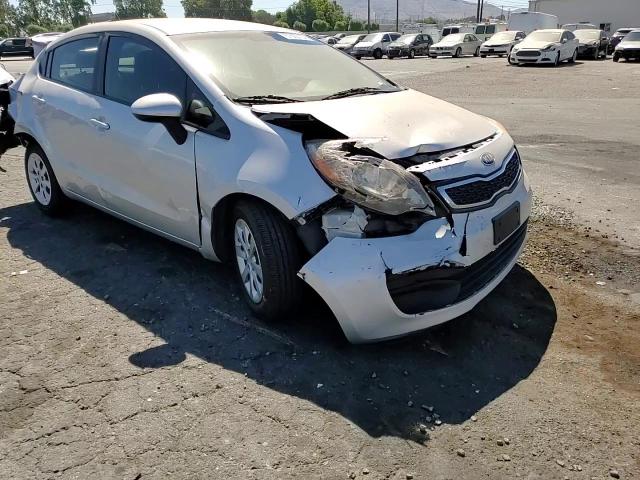2013 KIA Rio VIN KNADM4A37D6280893 Copart auction photo, rear end / front end damage thumbnail 11