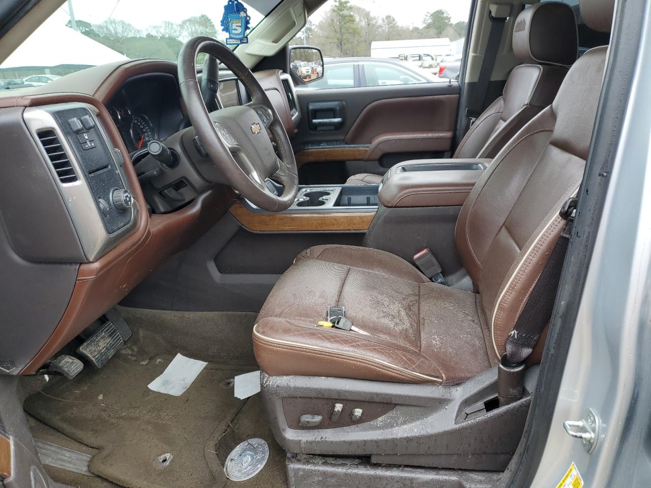 2014 Chevrolet Silverado VIN 3GCPCTEC3EG329031 Copart auction photo, front end damage thumbnail 7