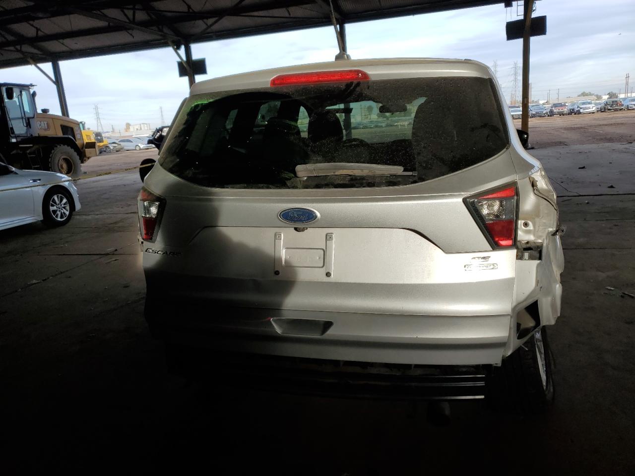 2017 Ford Escape VIN 1FMCU0GD7HUB08920 Copart auction photo, rear end / side damage thumbnail 6