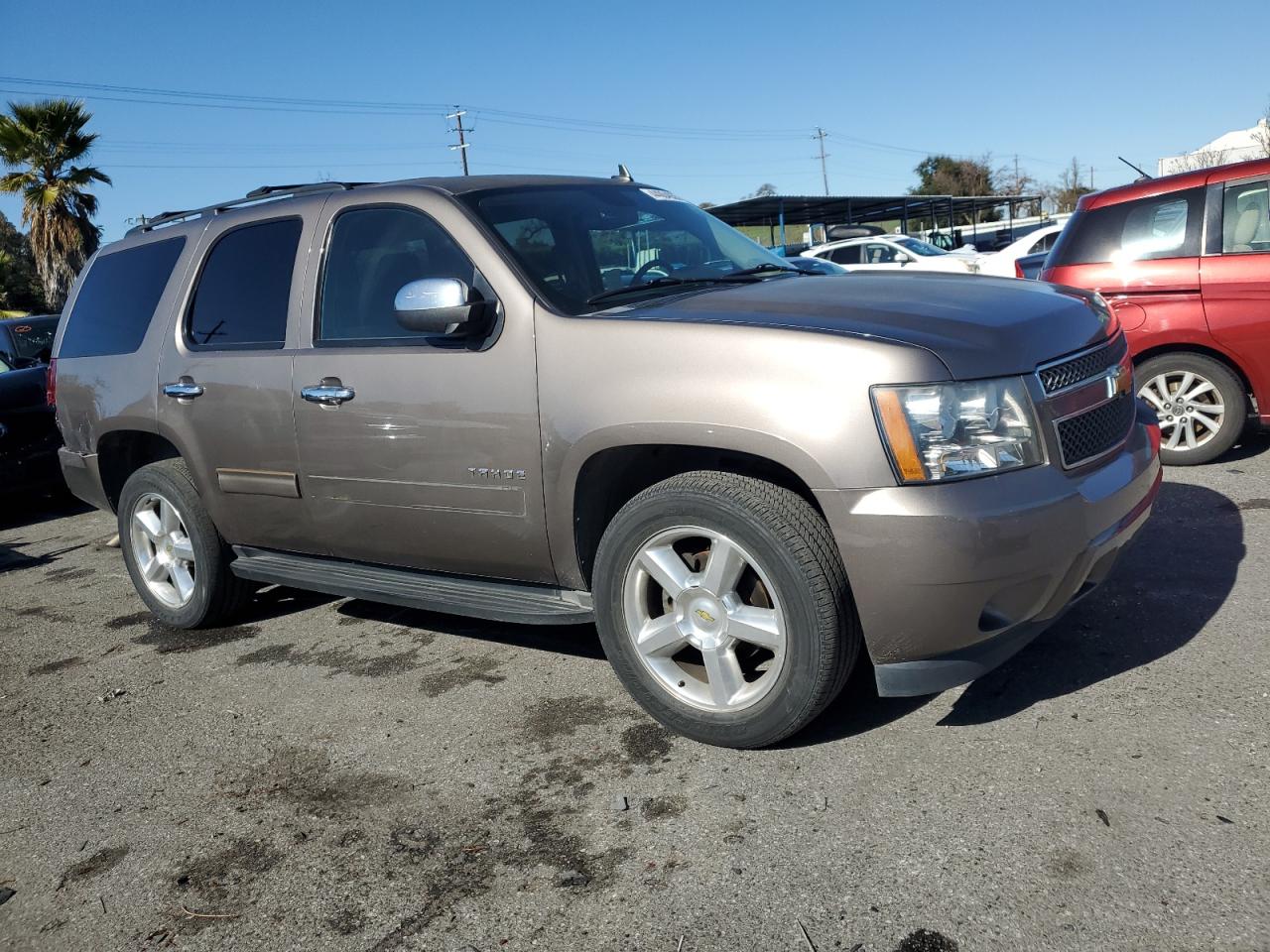 2014 Chevrolet Tahoe VIN 1GNSCAE0XER127976 Copart auction photo, rear end damage thumbnail 4
