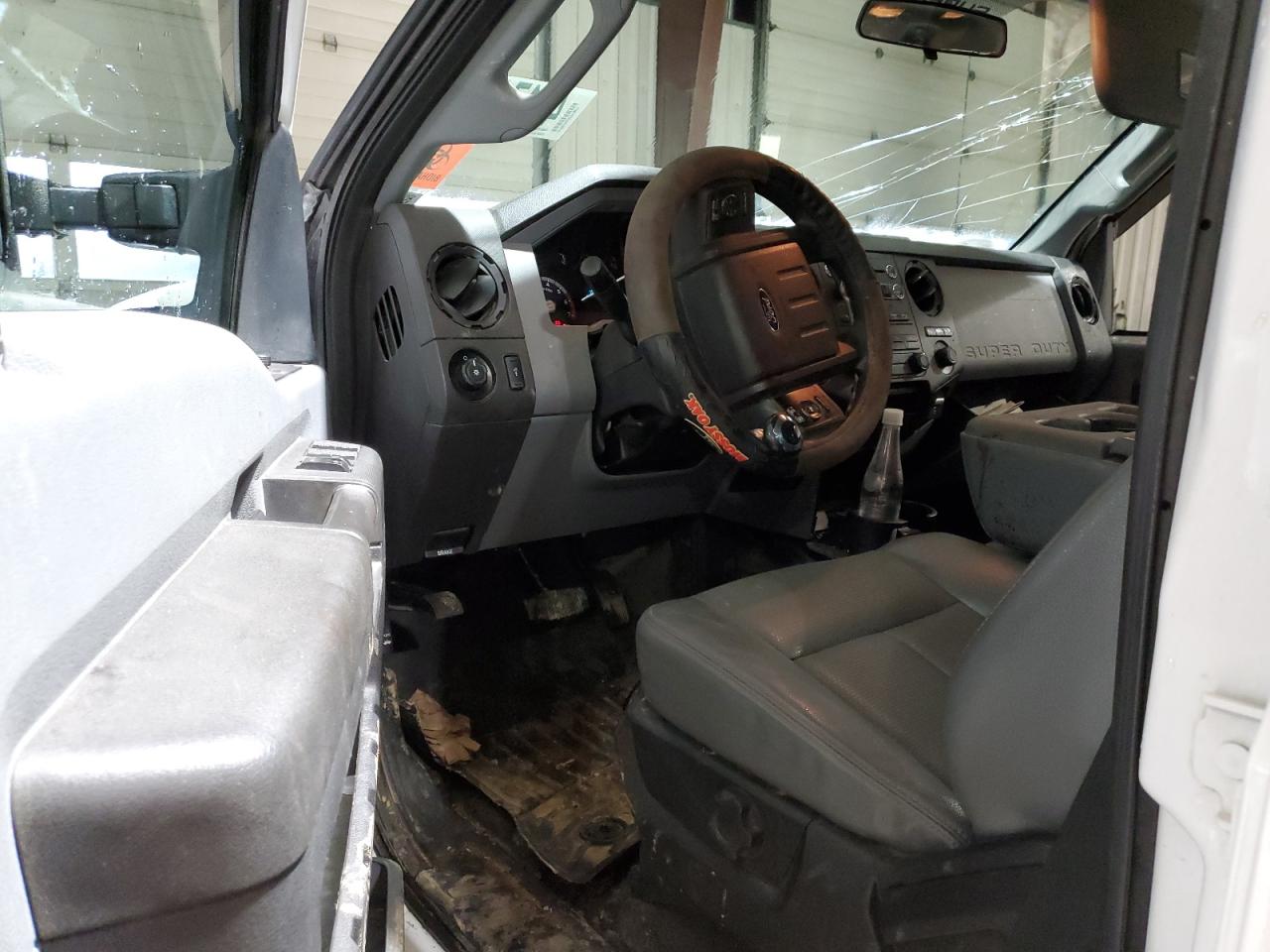 2016 Ford F250 VIN 1FT7W2B62GED45604 Copart auction photo, side / front end damage thumbnail 8