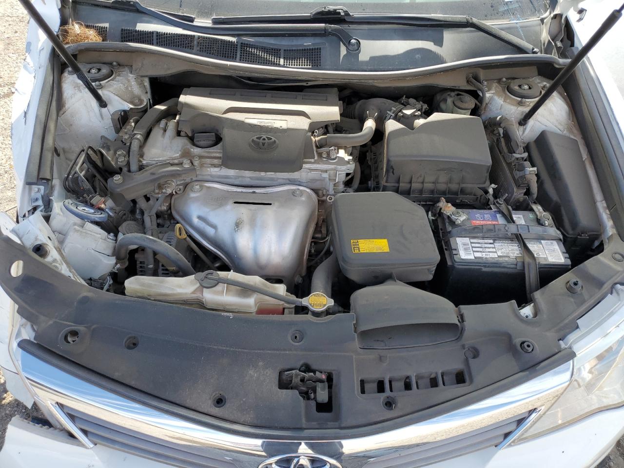 2014 Toyota Camry VIN 4T4BF1FK7ER412830 Copart auction photo, front end / undercarriage damage thumbnail 11