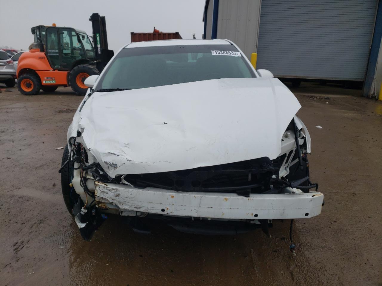 2013 Chevrolet Impala VIN 2G1WC5E39D1125101 Copart auction photo, front end / rear end damage thumbnail 5