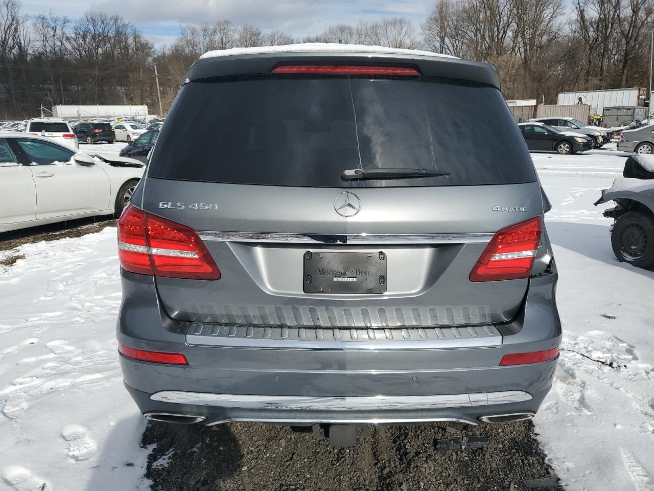 2019 Mercedes-Benz GLS-klasse VIN 4JGDF6EE7KB239796 Copart auction photo, all over / minor dent/scratches damage thumbnail 6
