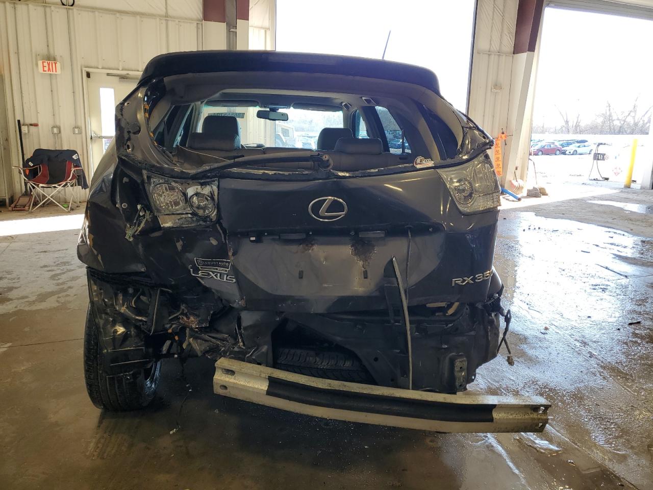 2009 Lexus RX VIN 2T2HK31U99C105036 Copart auction photo, rear end damage thumbnail 6