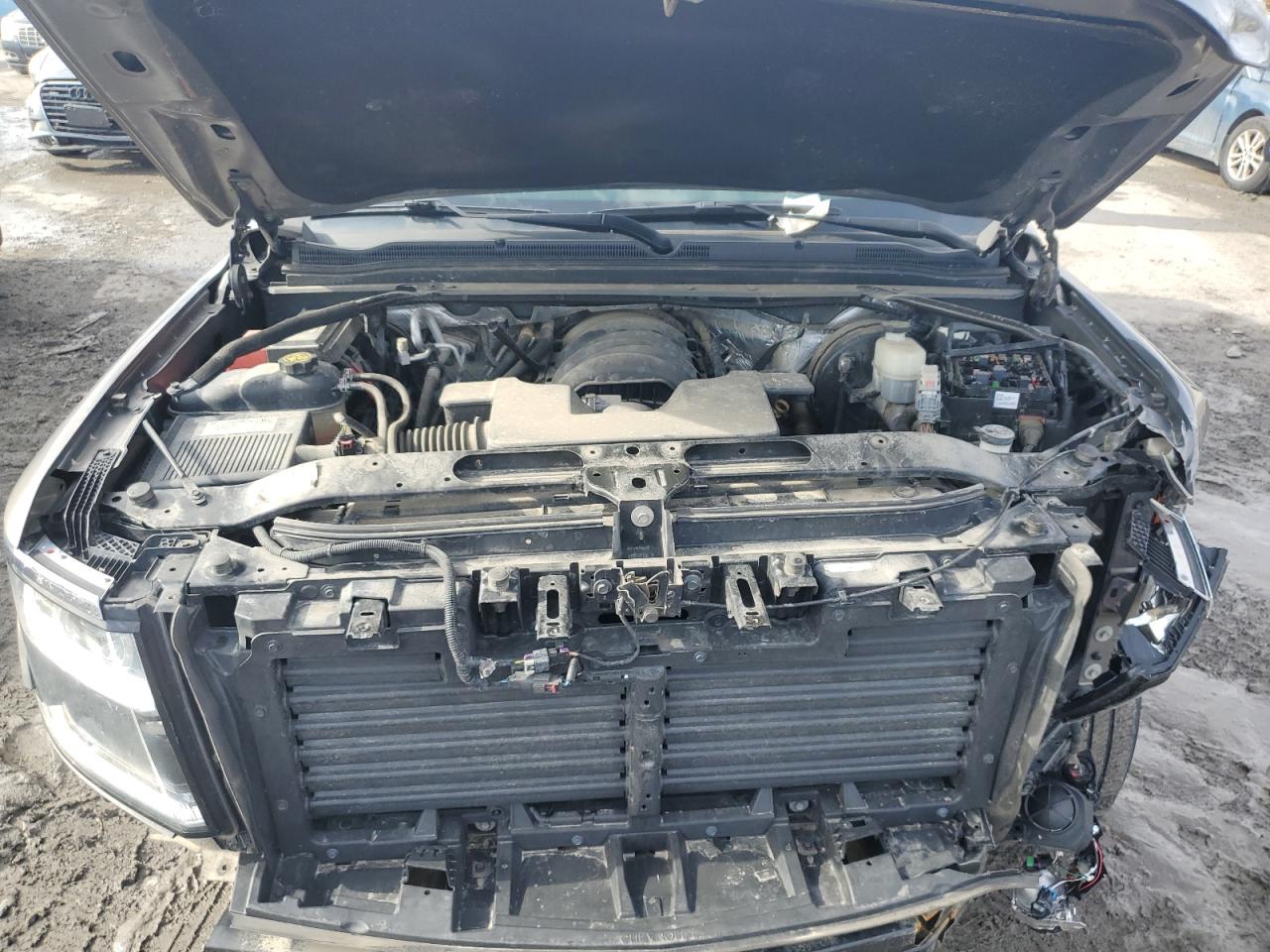 2018 Chevrolet Tahoe VIN 1GNSKBKC0JR130323 Copart auction photo, front end / rear end damage thumbnail 12