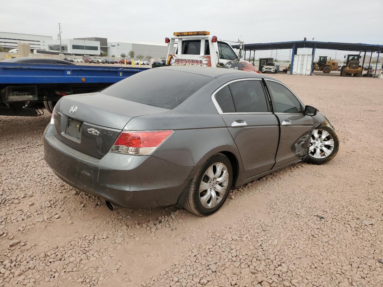 2009 Honda Accord VIN 5KBCP36789B002285 Copart auction photo, front end / side damage thumbnail 3