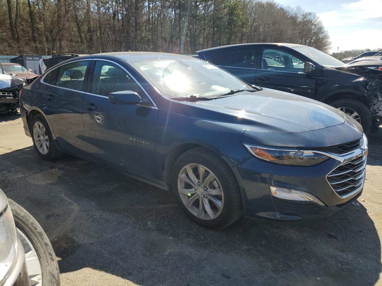 2022 Chevrolet Malibu VIN 1G1ZD5ST6NF126487 Copart auction photo, rear end damage thumbnail 4