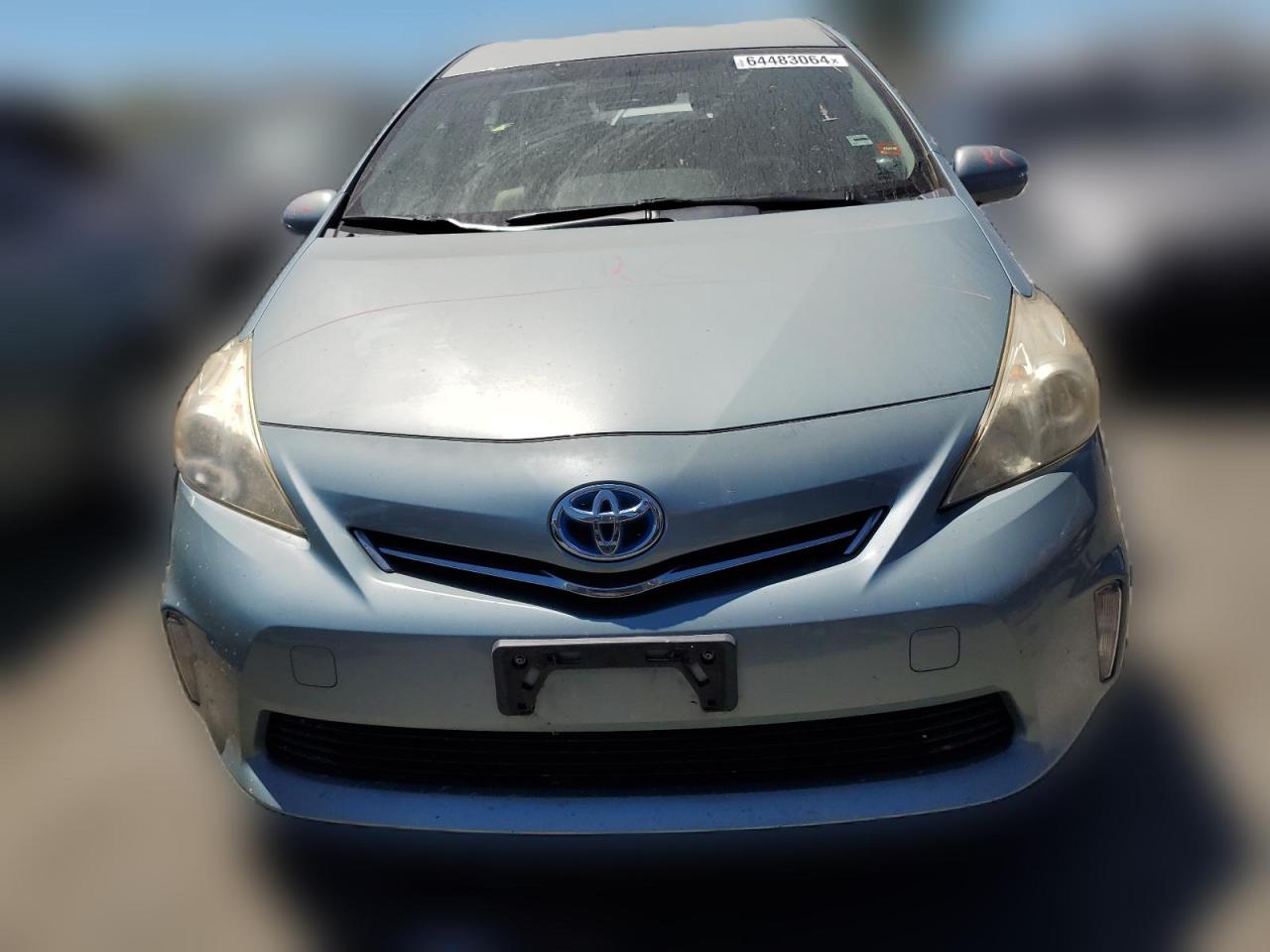 2013 Toyota Prius VIN JTDZN3EU1D3227403 Copart auction photo, rear end damage thumbnail 5